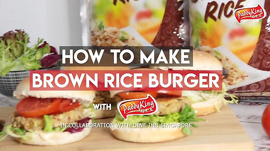 How to Make Brown Rice Burger with PaddyKing